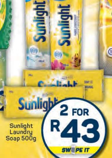 Sunlight Laundry Soap 500g