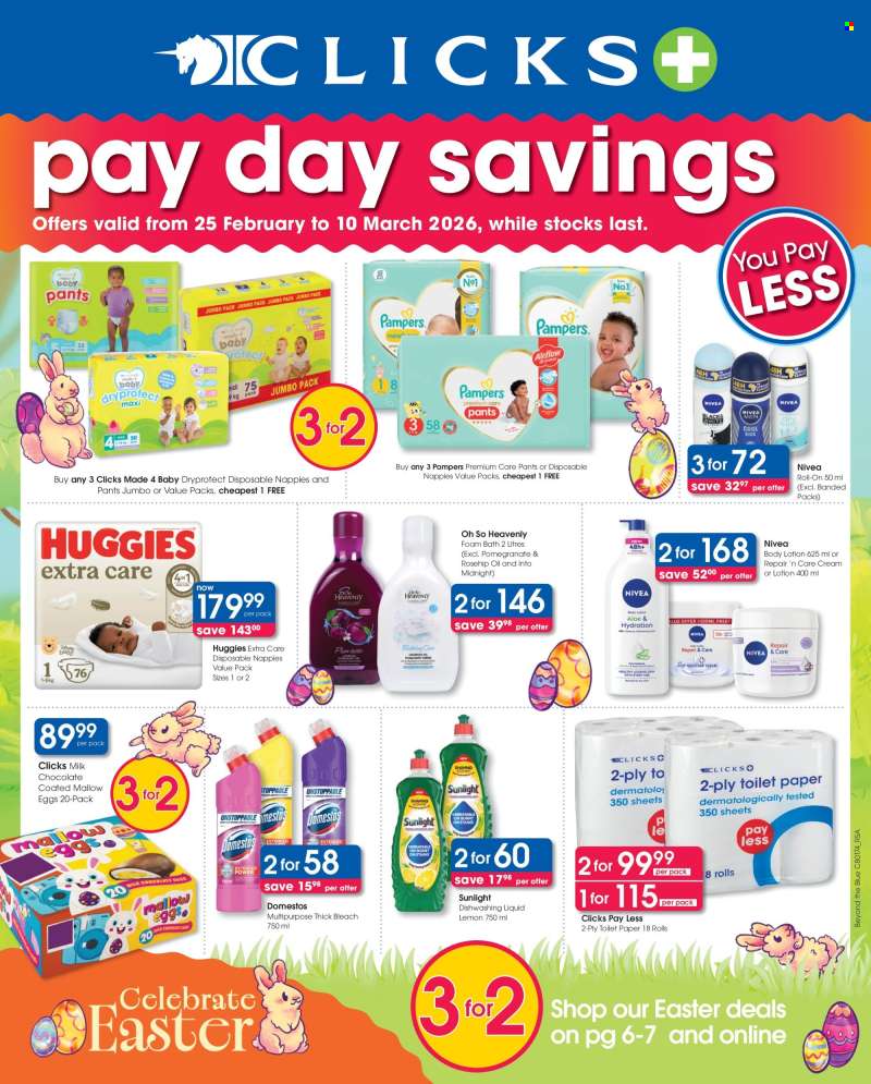 Clicks catalogue  - 25/02/2026 - 10/03/2026.