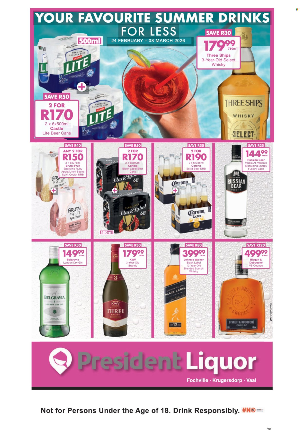 President Hyper specials - 24/02/2026 - 08/03/2026. Page 1