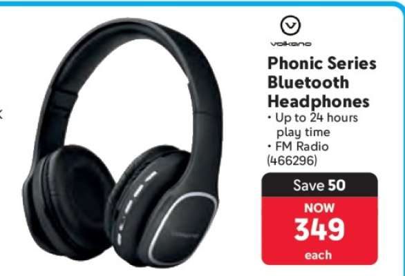 Volkano Phonic Series Bluetooth Headphones