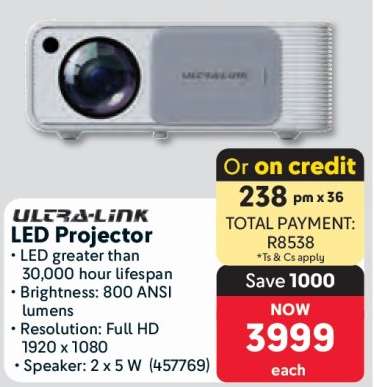 ULTRA-LINK LED Projector