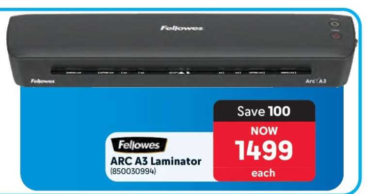 Fellowes ARC A3 Laminator
