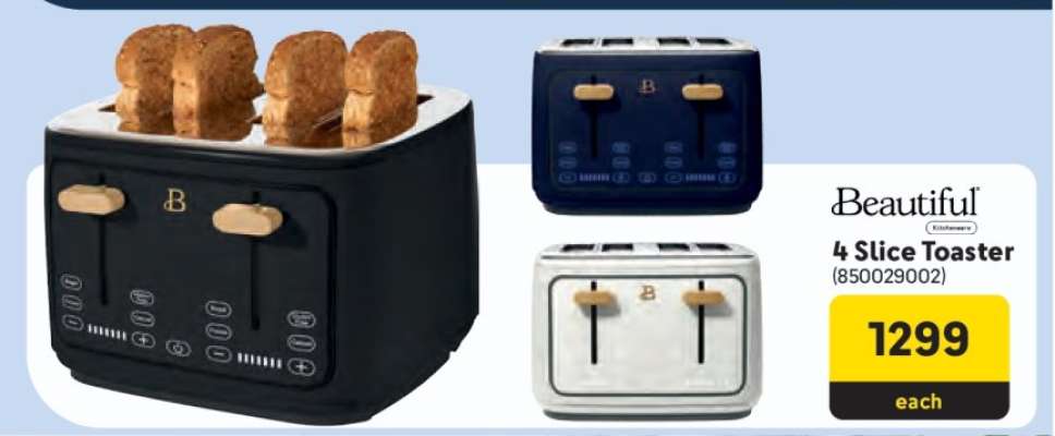 BEAUTIFUL 4-Slice Toaster