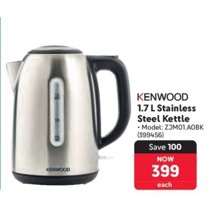 KENWOOD 1.7 L Stainless Steel Kettle