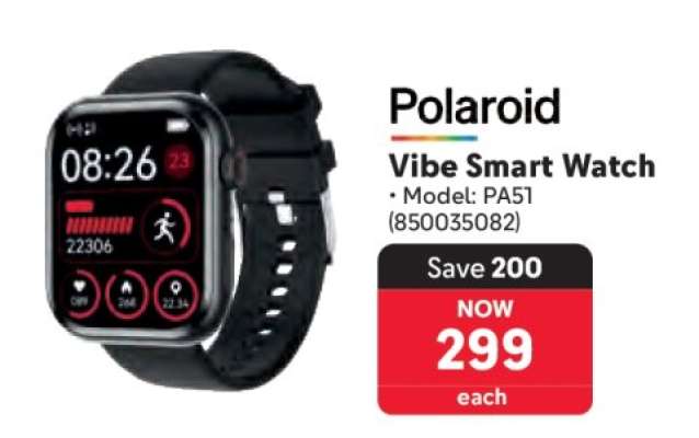 Polaroid Vibe Smart Watch