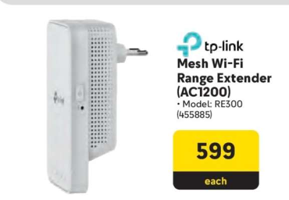 tp-link Mesh Wi-Fi Range Extender (AC1200)
