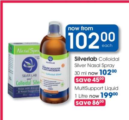 Silverlab Colloidal Silver Nasal Spray