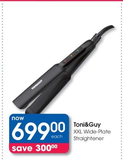 Toni&Guy XXL Wide-Plate Straightener