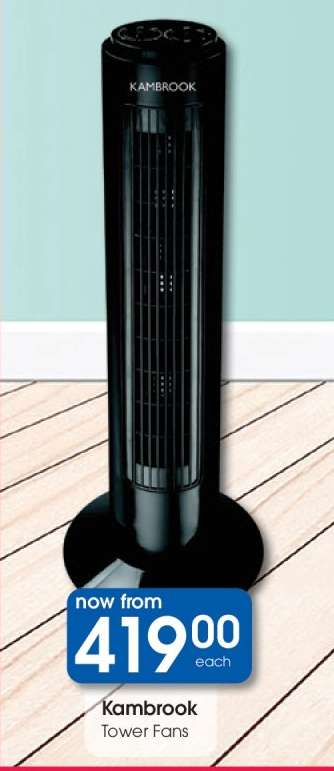Kambrook Tower Fans