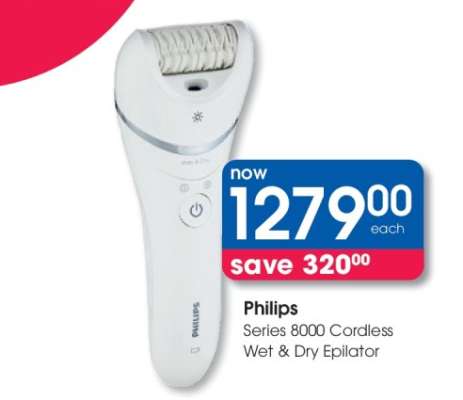 Philips Series 8000 Cordless Wet & Dry Epilator