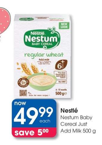 Nestlé Nestum Baby Cereal Just Add Milk 500 g