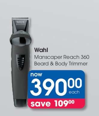 Wahl Manscaper Reach 360 Beard & Body Trimmer
