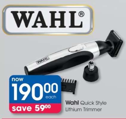 Wahl Quick Style Lithium Trimmer