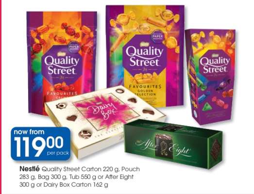 Nestlé Quality Street and Dairy Box