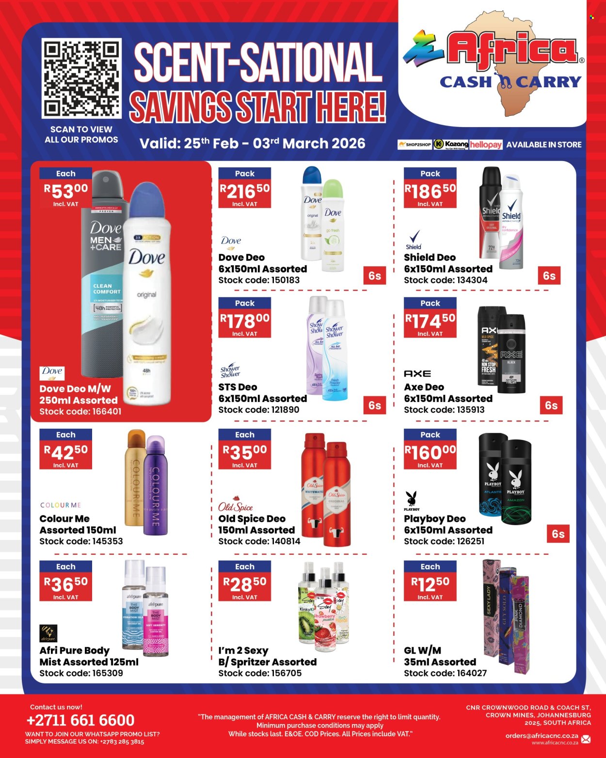 Africa Cash & Carry specials - 25/02/2026 - 03/03/2026. Page 1