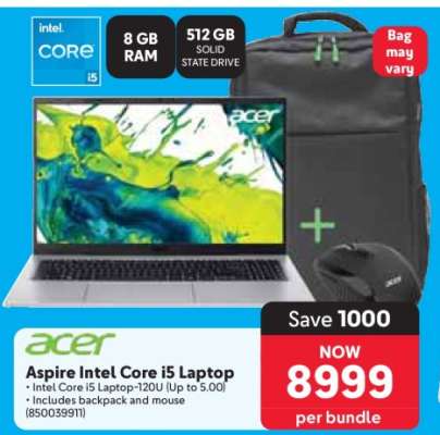Acer Aspire Intel Core i5 Laptop