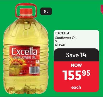 Excella Sunflower Oil