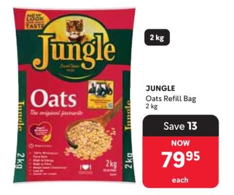 JUNGLE Oats Refill Bag