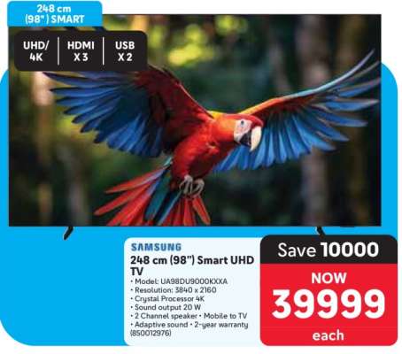 Samsung 248 cm (98") Smart UHD TV