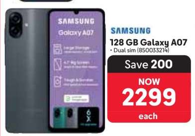 128 GB Galaxy A07