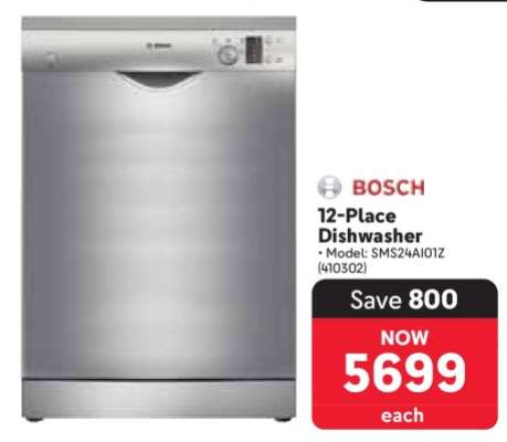 Bosch 12-Place Dishwasher