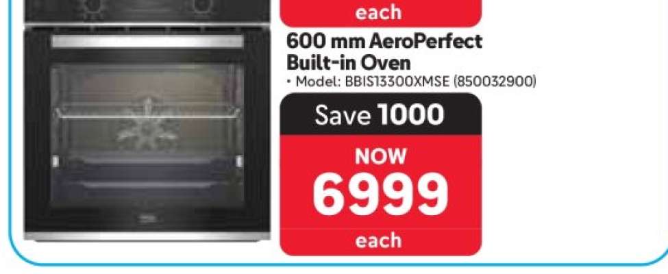 600 mm AeroPerfect Built-in Oven