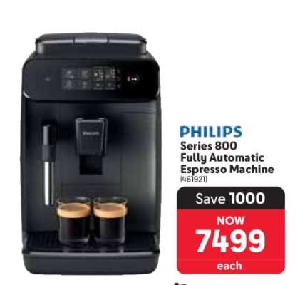 PHILIPS Series 800 Fully Automatic Espresso Machine