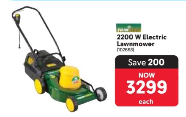 2200 W Electric Lawnmower