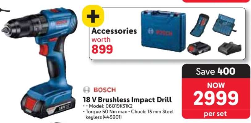 18 V Brushless Impact Drill