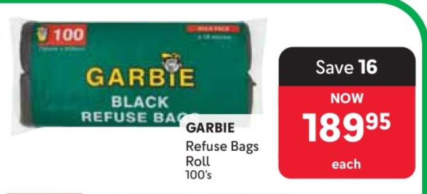 GARBIE REFUSE BAGS
