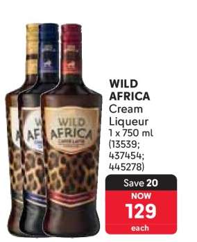 Wild Africa Cream Liqueur