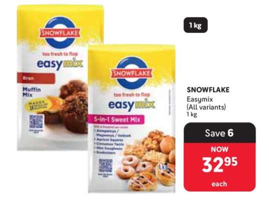 SNOWFLAKE Easymix (All variants)