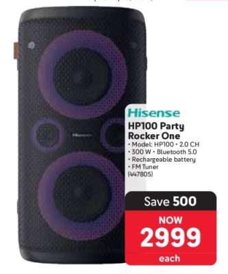 Hisense HP100 Party Rocker One