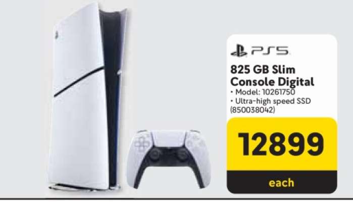 825 GB Slim Console Digital