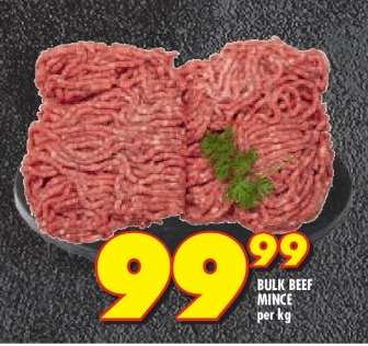 BULK BEEF MINCE