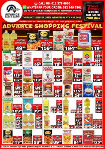 thumbnail - Advance Cash & Carry catalogue