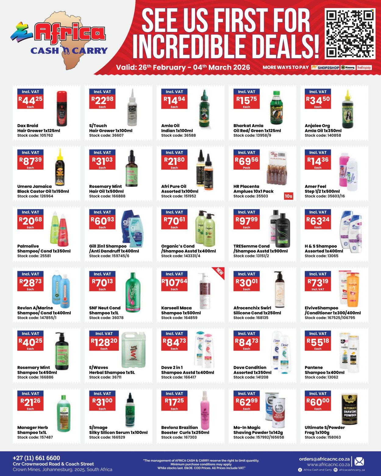 Africa Cash & Carry specials - 26/02/2026 - 04/03/2026. Page 2