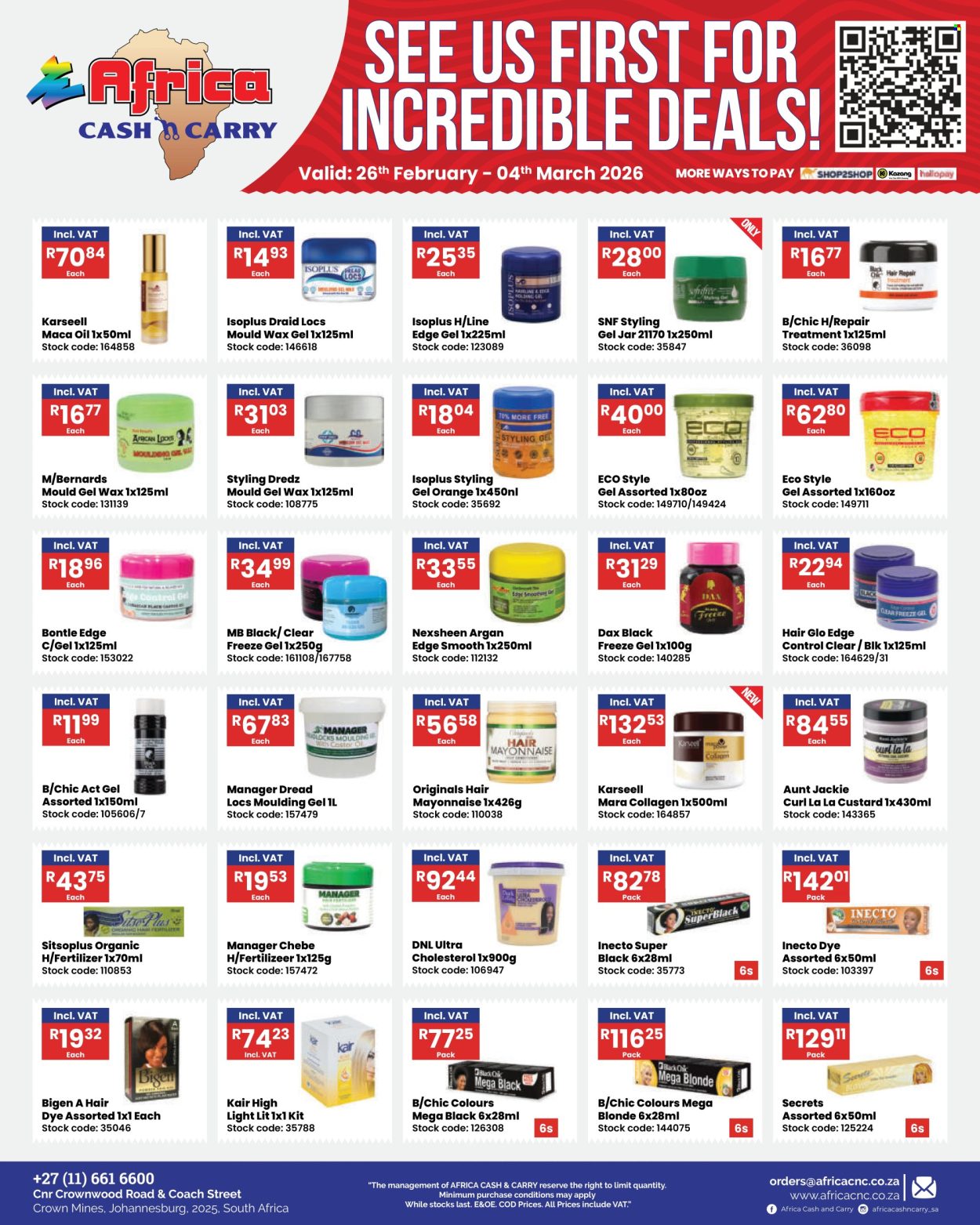 Africa Cash & Carry specials - 26/02/2026 - 04/03/2026. Page 4