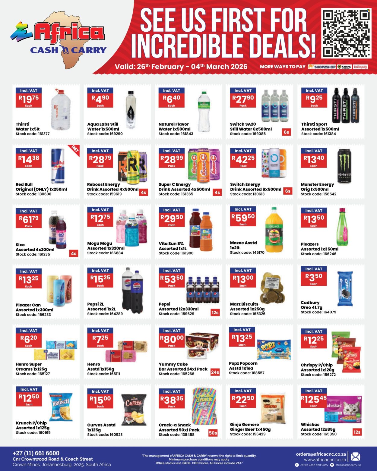 Africa Cash & Carry specials - 26/02/2026 - 04/03/2026. Page 16