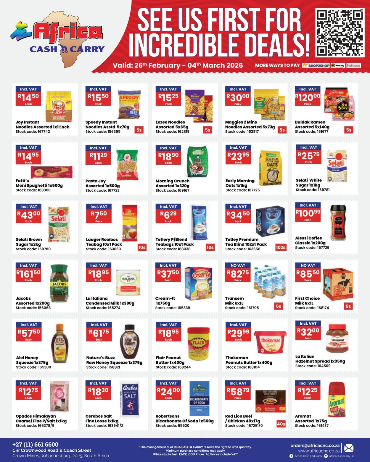 Africa Cash & Carry specials - 26/02/2026 - 04/03/2026. Page 17