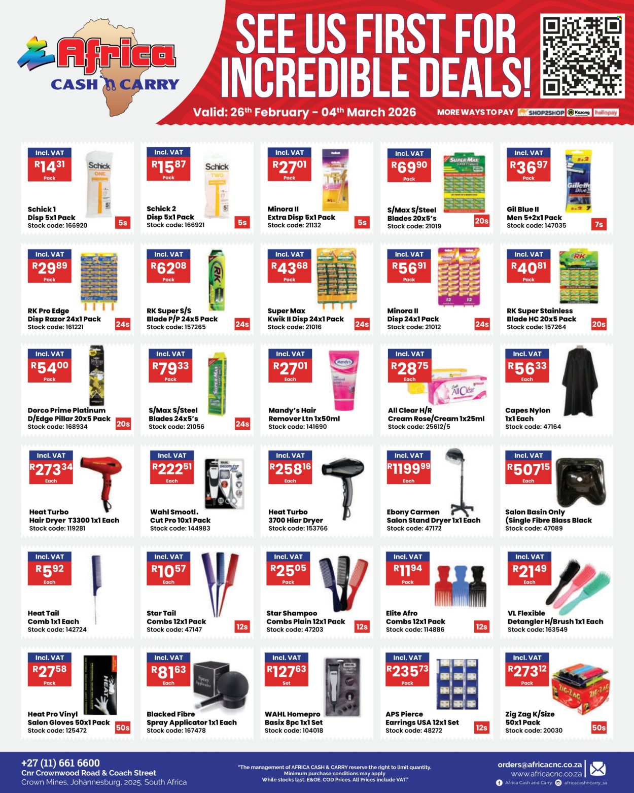 Africa Cash & Carry specials - 26/02/2026 - 04/03/2026. Page 20