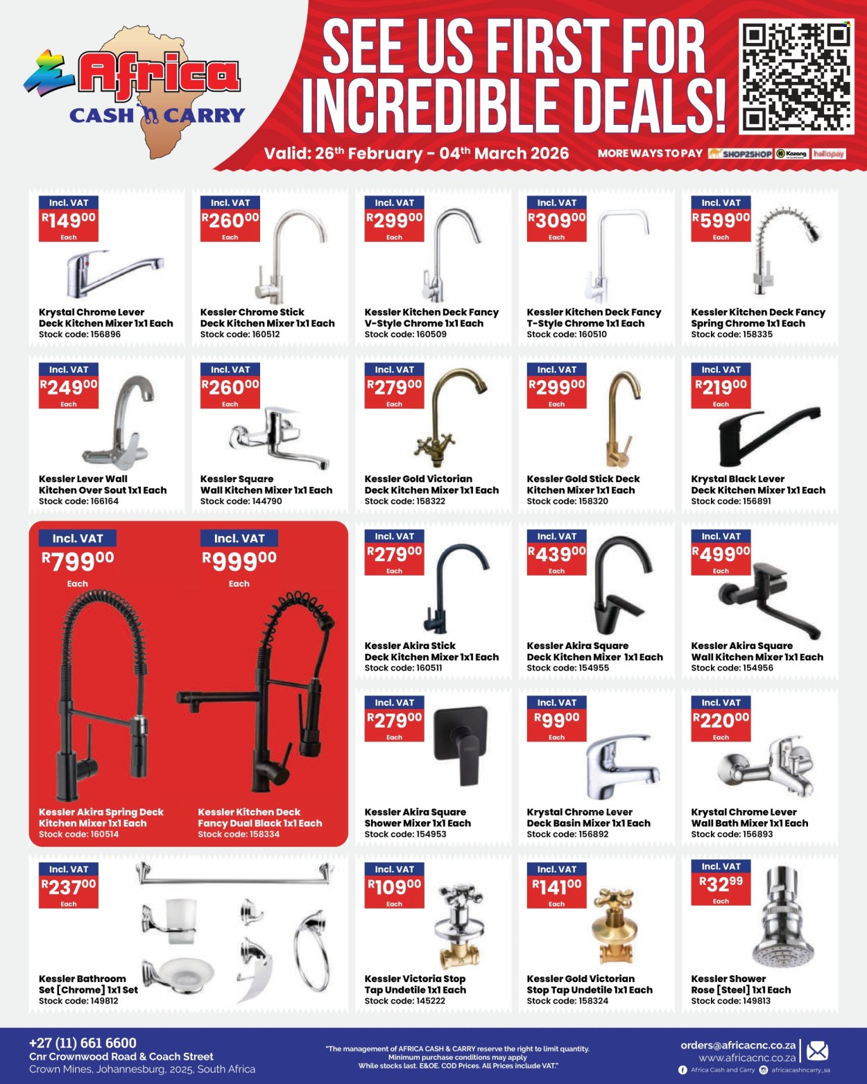 Africa Cash & Carry specials - 26/02/2026 - 04/03/2026. Page 27