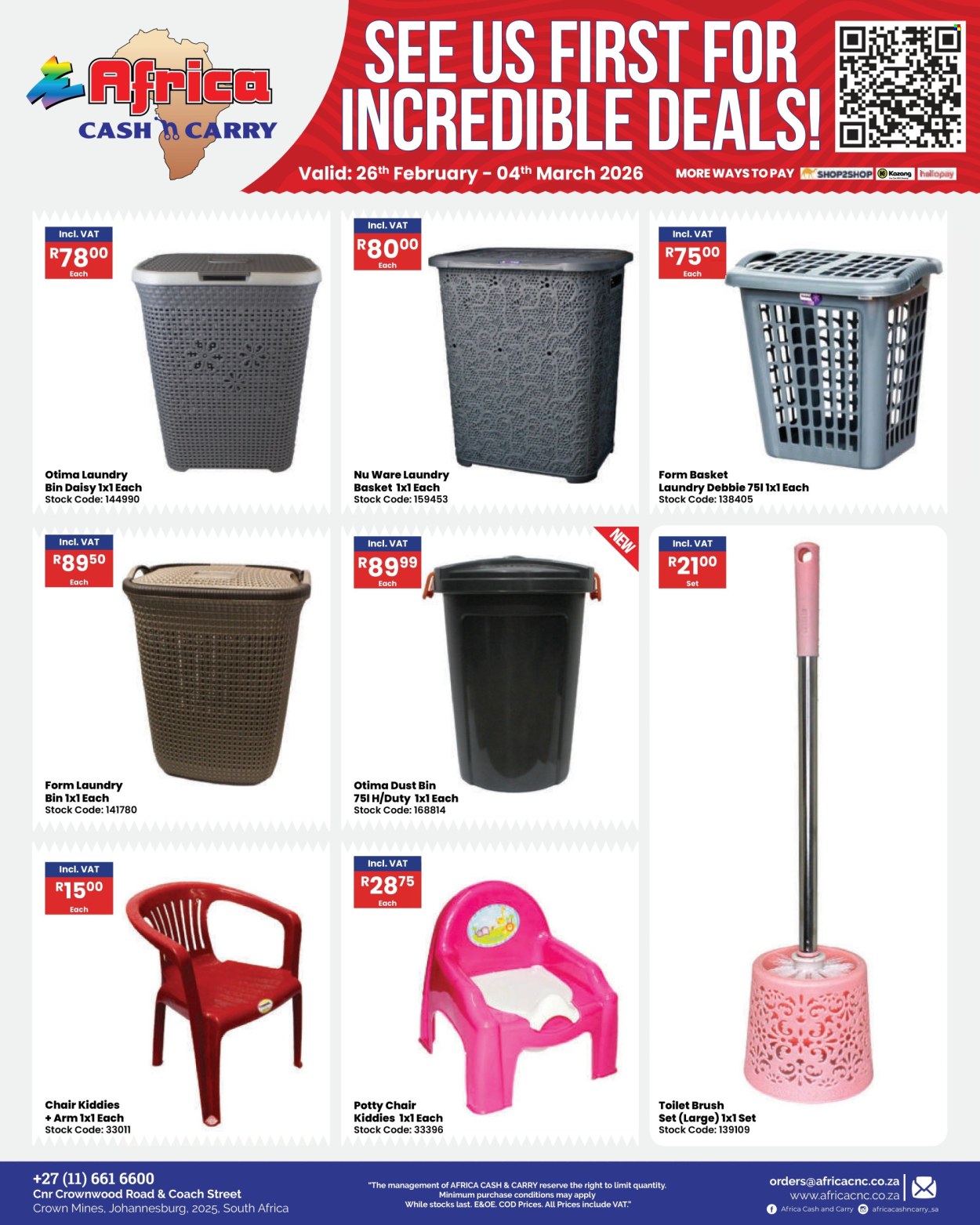 Africa Cash & Carry specials - 26/02/2026 - 04/03/2026. Page 31