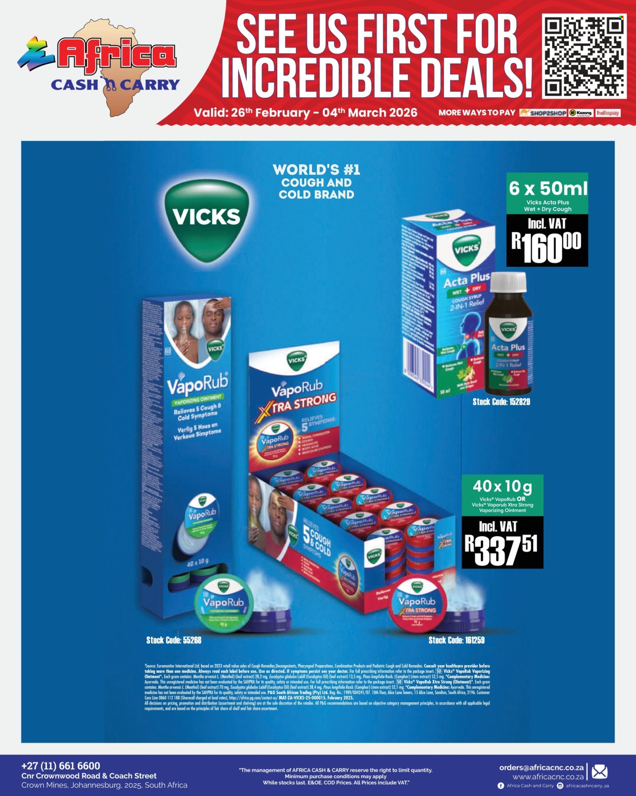Africa Cash & Carry specials - 26/02/2026 - 04/03/2026. Page 37
