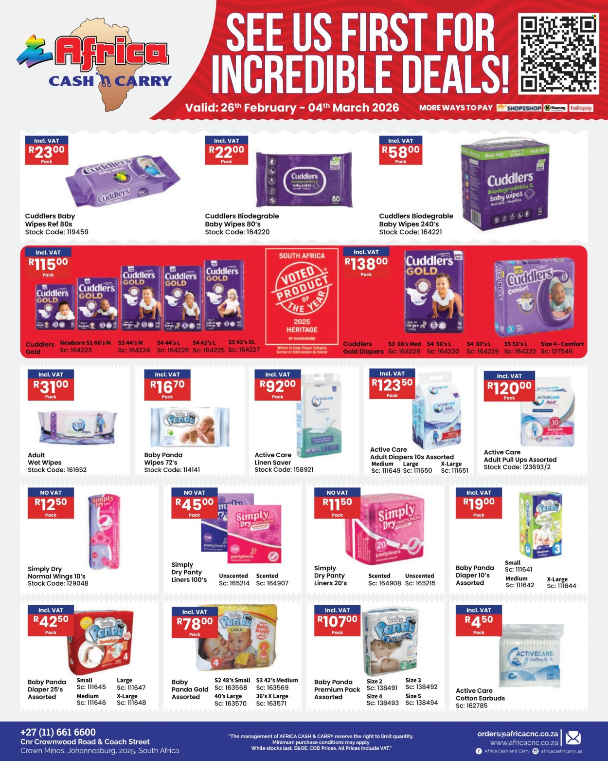 Africa Cash & Carry specials - 26/02/2026 - 04/03/2026. Page 38