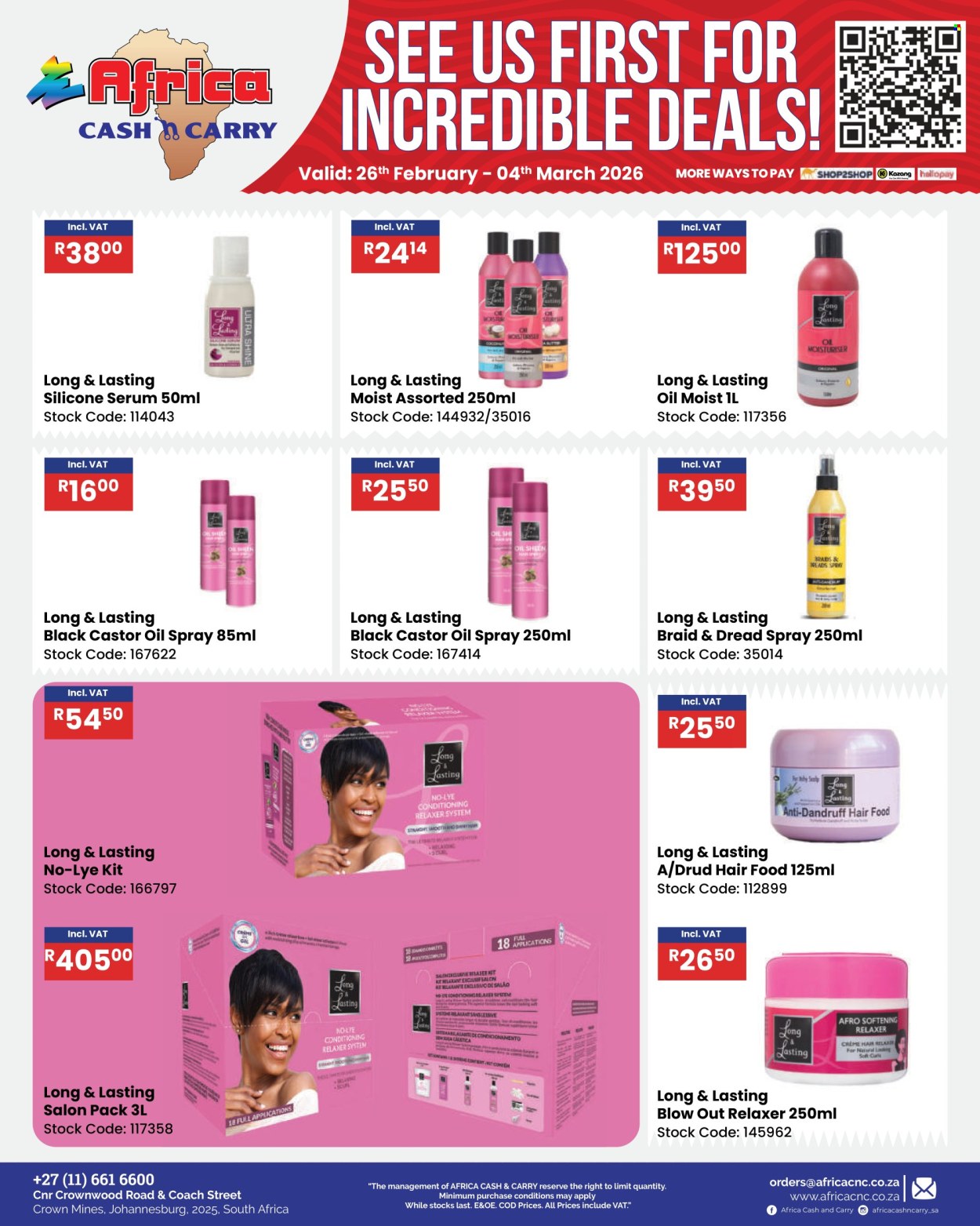 Africa Cash & Carry specials - 26/02/2026 - 04/03/2026. Page 40