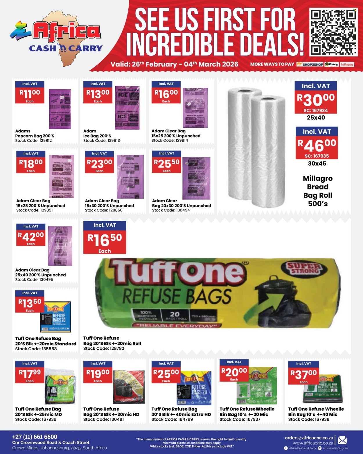 Africa Cash & Carry specials - 26/02/2026 - 04/03/2026. Page 44