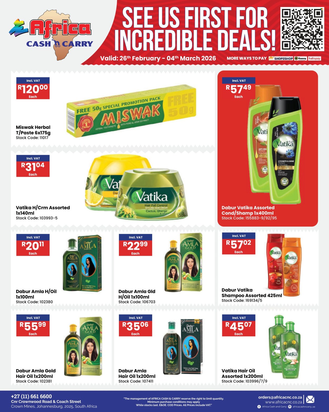 Africa Cash & Carry specials - 26/02/2026 - 04/03/2026. Page 45