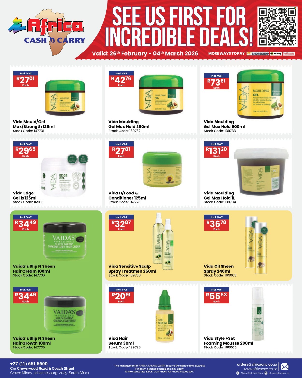 Africa Cash & Carry specials - 26/02/2026 - 04/03/2026. Page 47