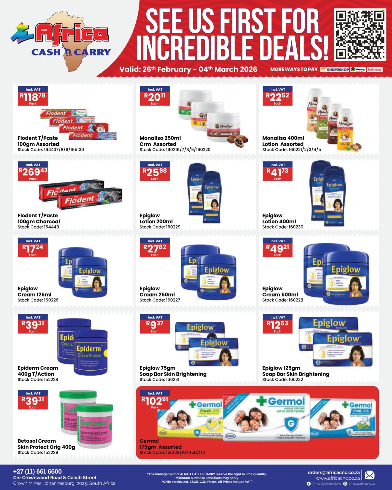 Africa Cash & Carry specials - 26/02/2026 - 04/03/2026. Page 48